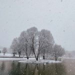 зимний пейзаж Ладожского озера