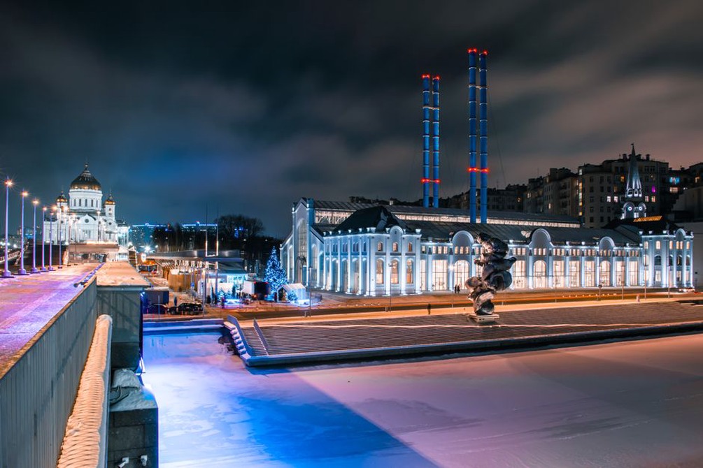 зимняя выставка фотографий Ладоги